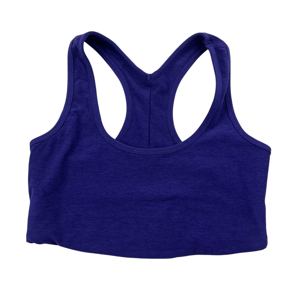 Beyond Yoga Indigo Blue Space Dye Racerback Sports Bra Small S Activewear